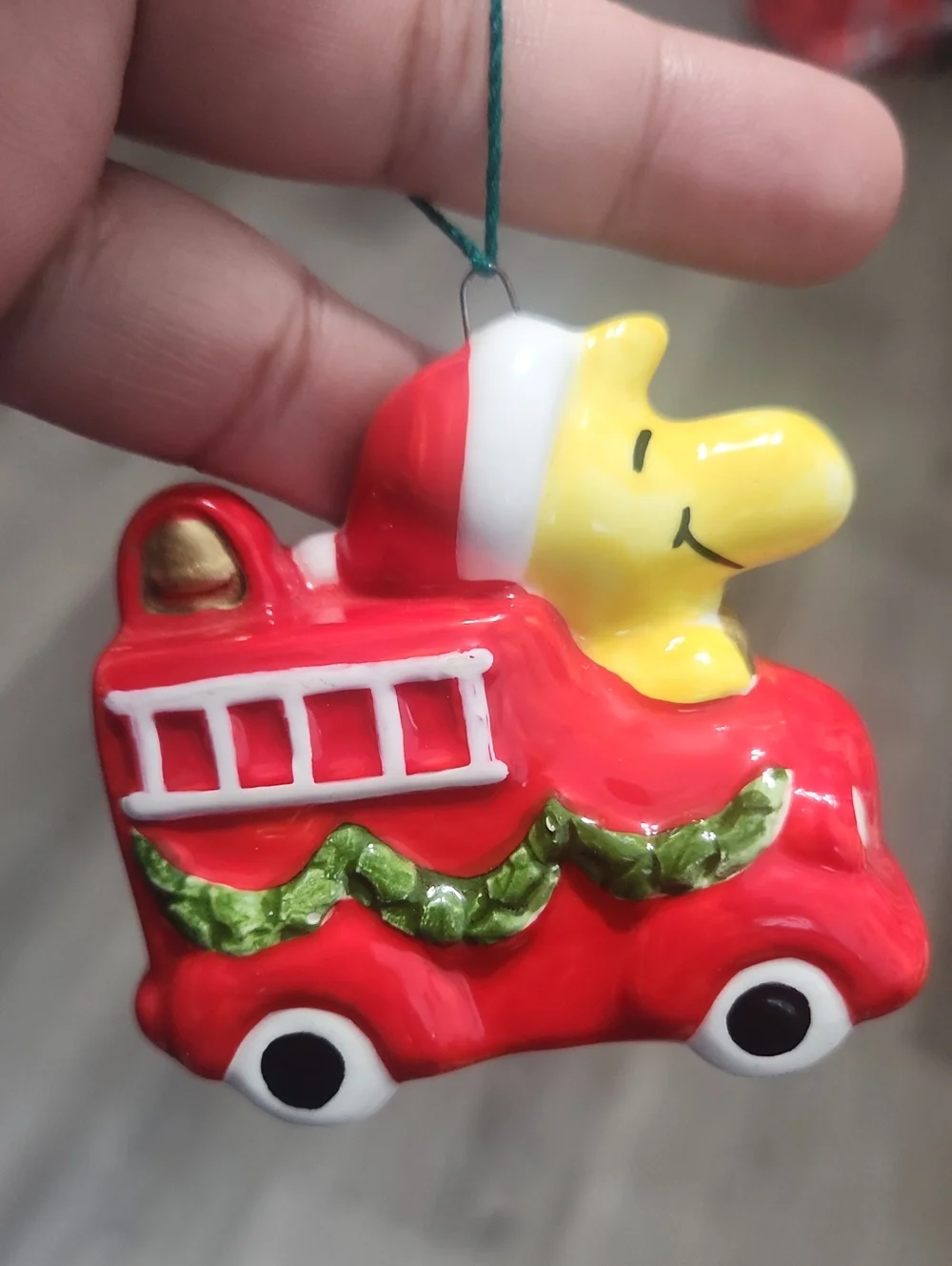 Christmas Vintage Woodstock Ornament